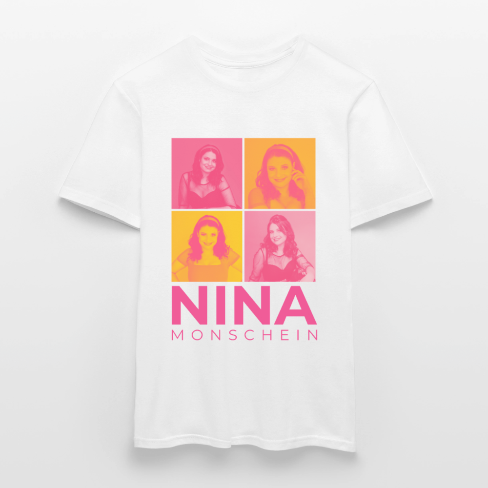 Nina Monschein 'Duocolor' T-Shirt, weiß - white