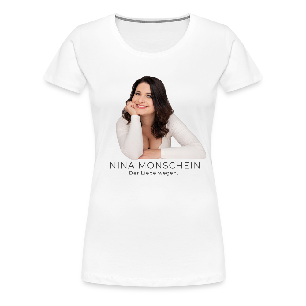 'Der Liebe wegen' T-Shirt - white