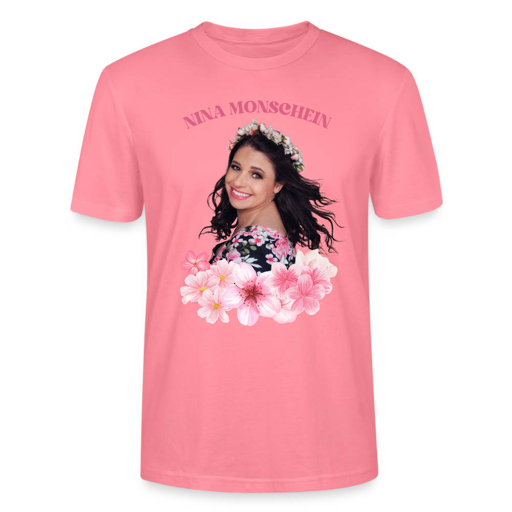 Nina Monschein 'Vintage' T-Shirt, Herren - pink joy 