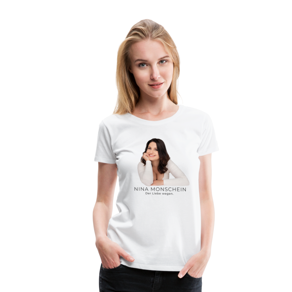 'Der Liebe wegen' T-Shirt - white