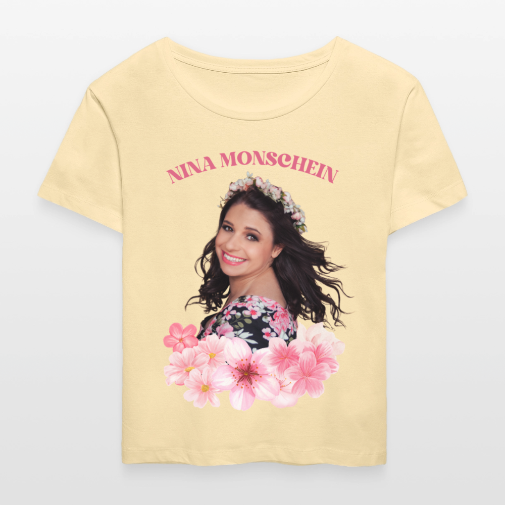 Nina Monschein 'Vintage' T-Shirt, Damen - cream