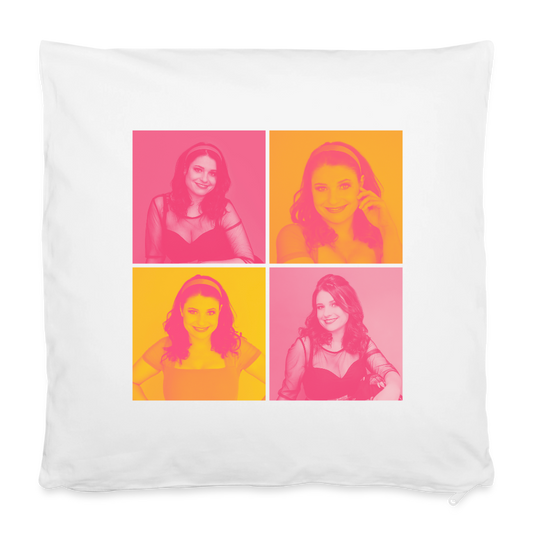 Nina Monschein 'Duocolor' Kissen - white