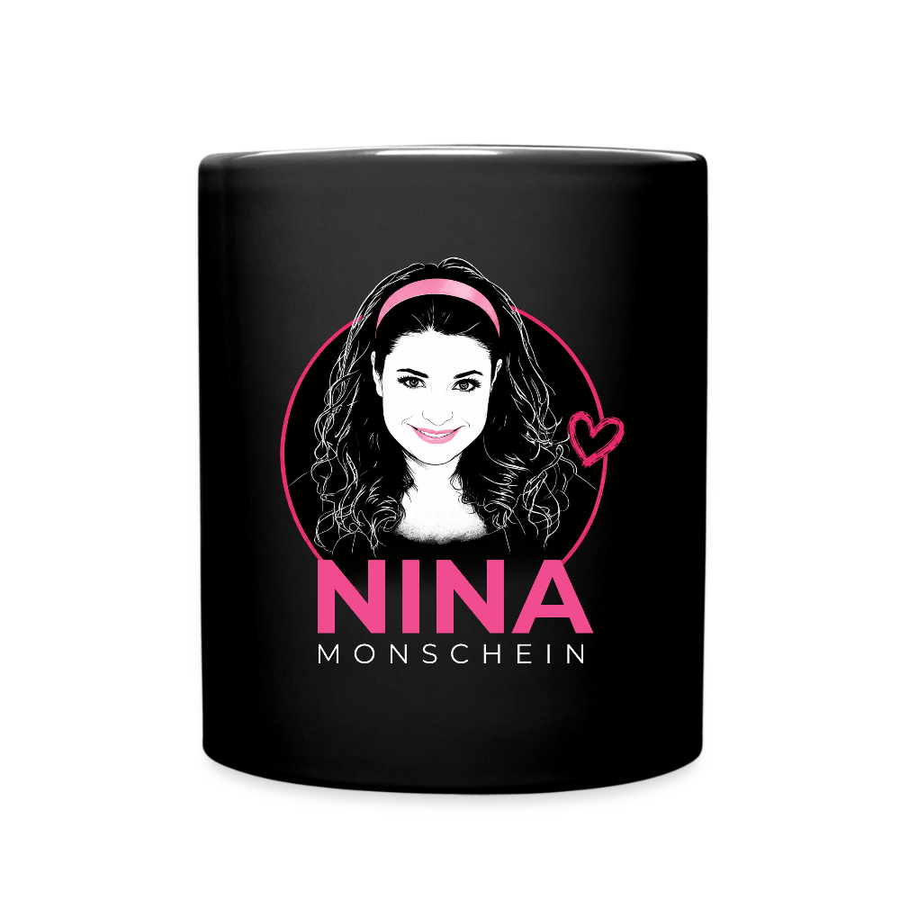 Nina Monschein 'Sketch' Tasse - black