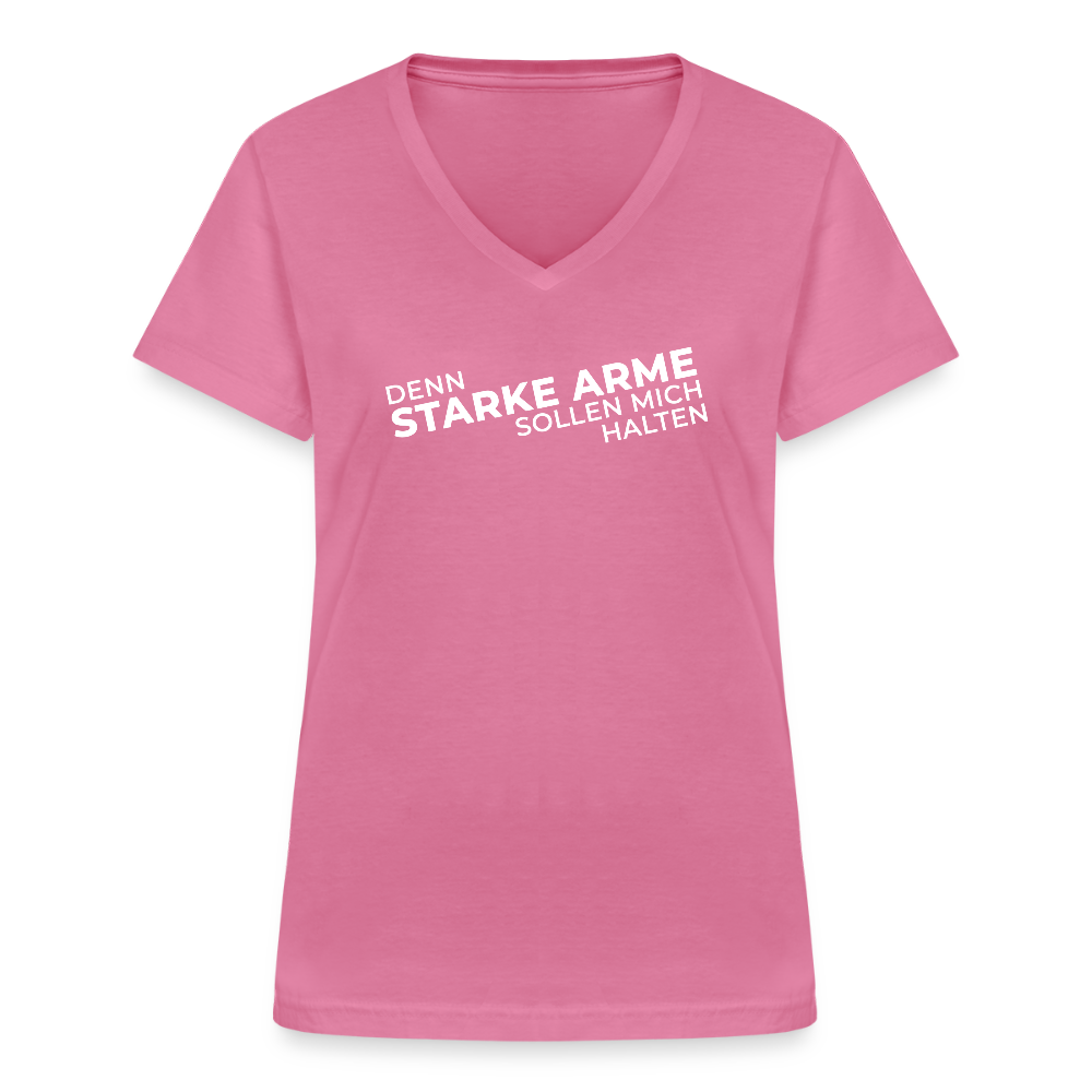 'Starke Arme' T-Shirt - pink