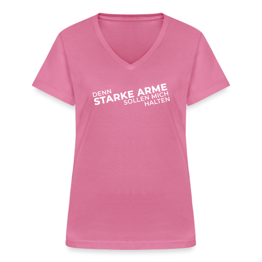 'Starke Arme' T-Shirt - pink
