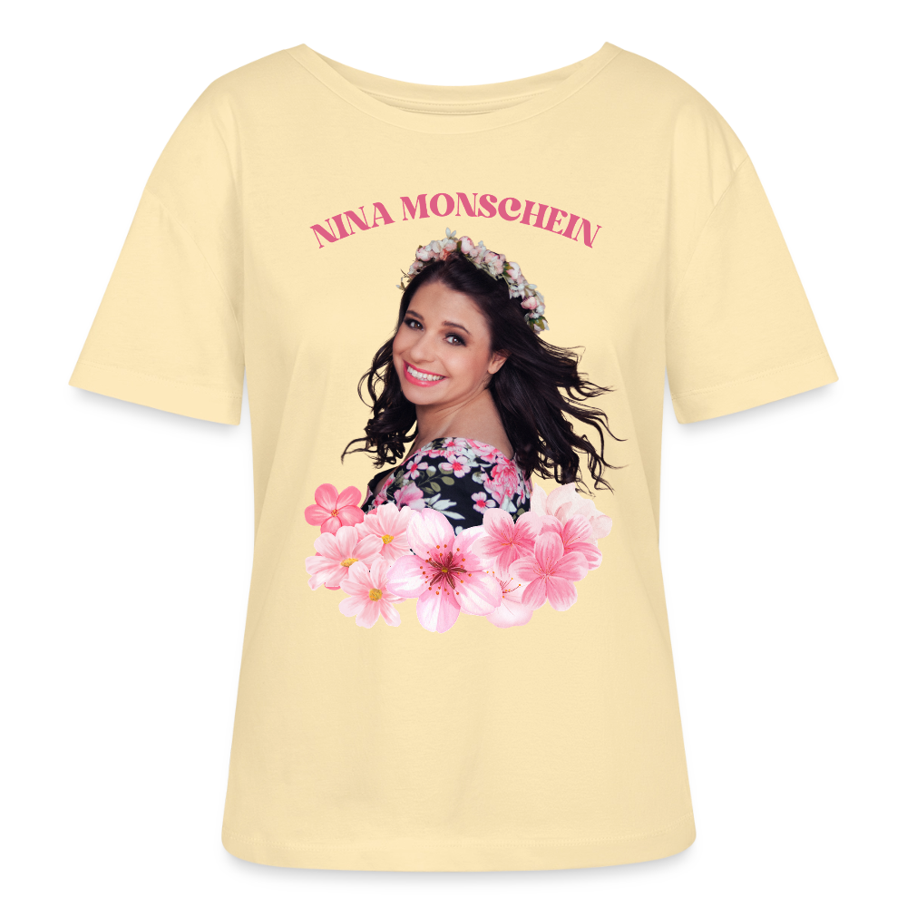 Nina Monschein 'Vintage' T-Shirt, Damen - cream