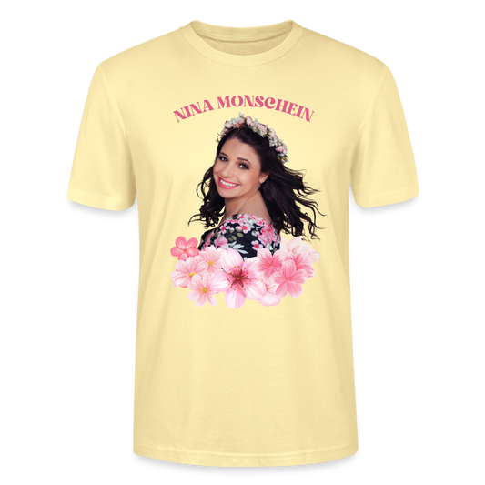 Nina Monschein 'Vintage' T-Shirt, Herren - cream