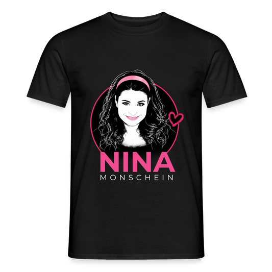 Nina Monschein 'Sketch' T-Shirt - black