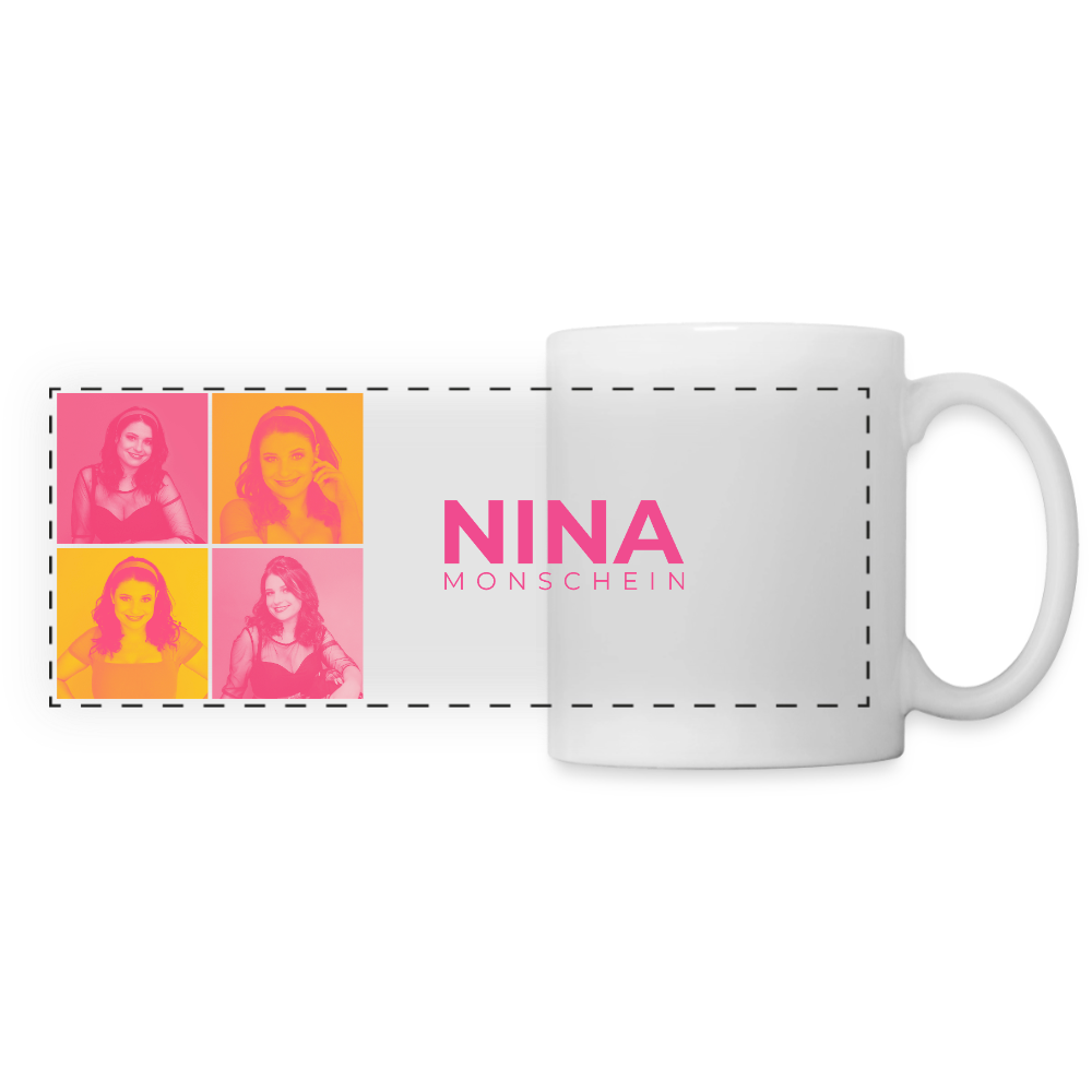 Nina Monschein 'Duocolor Panorama' Tasse - white
