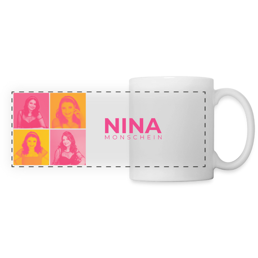 Nina Monschein 'Duocolor Panorama' Tasse - white